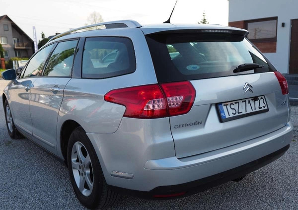 Citroen C5 cena 21900 przebieg: 165000, rok produkcji 2009 z Karlino małe 667